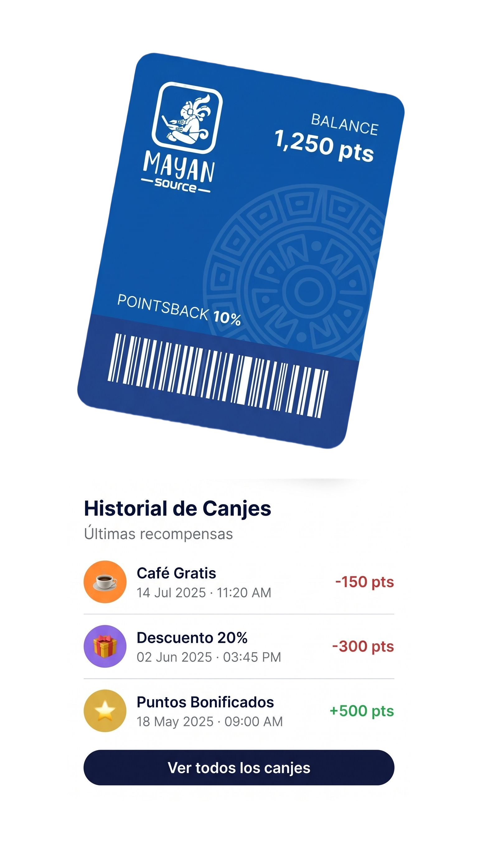 Transactions Card image